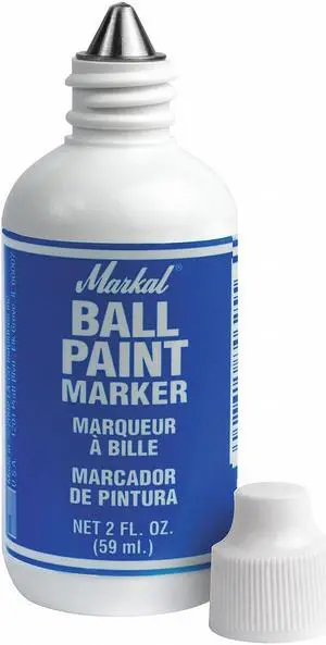 MARKAL 84625 Ball Paint Marker, Blue