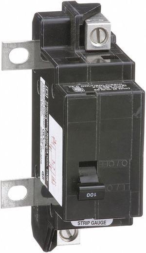 SQUARE D QOM100VH Miniature Circuit Breaker, QO Series, 100A, 2 Pole, 120/240V
