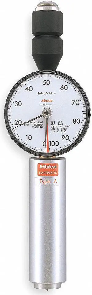 MITUTOYO 811-333-10 Analog Durometer,Shore D,0.71 In Dia