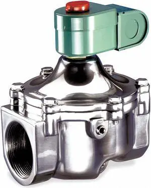 ASCO 8215B050CSA 120V AC Aluminum Air and Fuel Gas Solenoid Valve, Normally