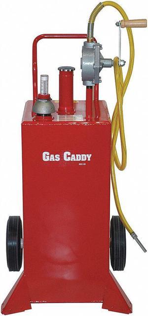 JOHNDOW INDUSTRIES HGC-30UL 30 gal Red Steel Fuel Caddy Gasoline, Kerosene