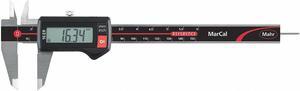 Digital Caliper 0-6"/0-150mm Range, 0.0005"/0.01mm Resolution, Stainless Steel