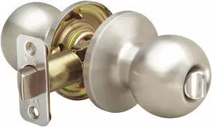 Yale Standard Duty Privacy Athens-Series Knob Lockset, Stainless Steel Finish