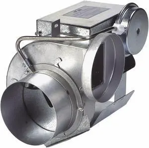 FIELD CONTROLS PVG-300 Power Venter, 115, Galvanized Steel, 7 1/2 in H.