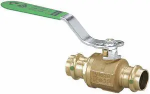 VIEGA 79943 Viega ProPress ball valve, 1-1/2" x 1-1/2"