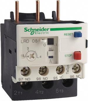 SCHNEIDER ELECTRIC LRD03 Overload Relay,Class 10,0.25 to 0.40A