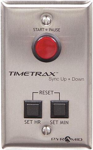 PYRAMID CTPLATEKIT 2-3/4" Digital Timer Controller Wall Clock, Silver