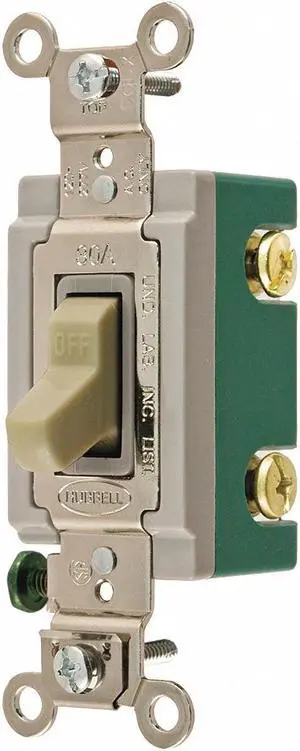 Switch,Ivory,30A,2-Pole Switch,1 to 2 HP BRYANT 3002I