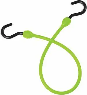 Bungee Cord,Safety Green,18 in. L THE BETTER BUNGEE BBC18NSG