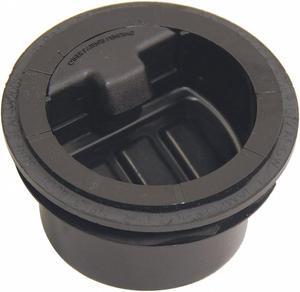 Drain,2 in. Pipe dia.,Black,Trap Seal RECTORSEAL 97041