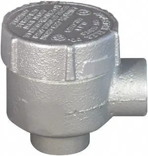APPLETON ELECTRIC GRJEA50 Conduit Outlet Body,Iron,EA