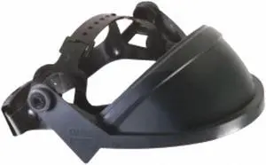 MSA SAFETY 10127061 V-Gard Headgear: General Purpose, Black HDPE (without