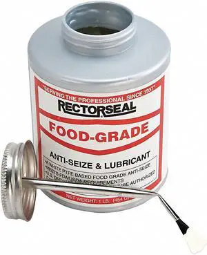 Rectorseal Food Grade Anti-Seize,16 oz.,BrshTp Cn  73931