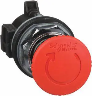 Schneider Electric Non-Illum Push Button Operator,30mm,Red  9001KR16