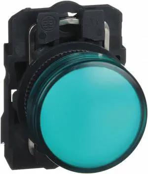 SCHNEIDER ELECTRIC XB5AVG3 Pilot Light Complete,Green,LED