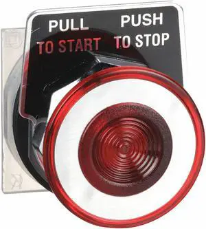 SCHNEIDER ELECTRIC 9001KR9R Push Button operator, 30 mm, Red