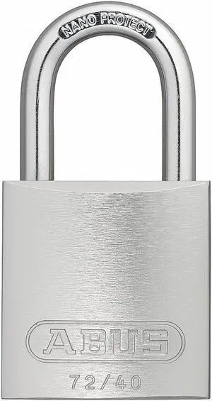 Abus Lockout Padlock,KD,Silver,1-1/2"H  72 /40 KD Silver