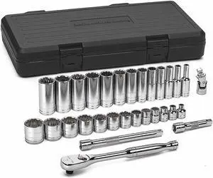 Gearwrench Set Skt Std/Dp Sae 3/8Dr 12Pt   80568
