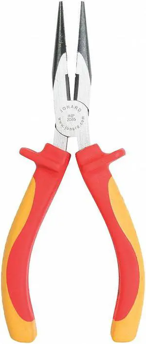 Jonard Tools Long Nose Plier,6-1/2" L,Smooth  INP-2065