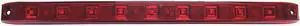 Maxxima Stop Light Bar, Rectangular, Red, 15-1/2" L   Exterior M63319R
