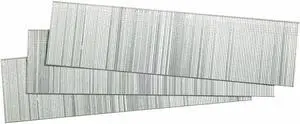Senco Brads, 21 ga., 1-3/8" Length, Steel, Electro Galvanized, Strip, PK 5000