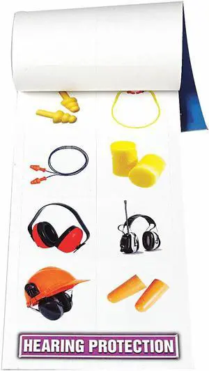 ACCUFORM PPE468 PERSONL PROTECTIVE EQUIP LABEL BOOK ONLY