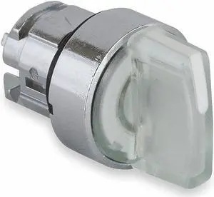 SCHNEIDER ELECTRIC ZB4BK1513 Illum Selector Switch,3 Pos,22mm,White