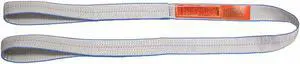 LIFT-ALL EE2806TFX6 Web Sling, Type 3, 6 ft L, 6 in W, Polyester, Silver