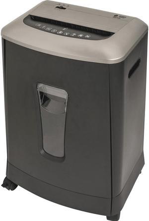 Business Source Shredder P3 Cross-cut 16-sheet Cap 17"x12-3/8"x23-5/8" BK 70120
