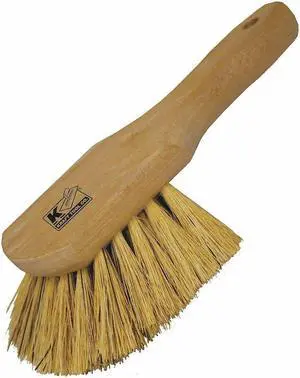 KRAFT TOOL BL436 Masonry Hand Brush,8 in,Palmyra/Tampico