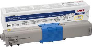 Oki Original Toner Cartridge - Cyan- LED - 3000 Pages - 1 / Each