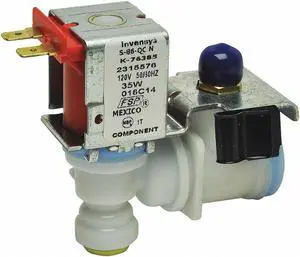 Commercial Ice Maker Water Valve, Polypro, For Use With Residential Ice Makers