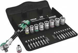 Wera Skt Wrch St, Chrm, 6Pt, 8 - 19 mm  05004046001