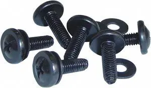 VIDEO MOUNT PRODUCTS ERRS1032-50 Rack Screws for Racks and Enclosures -