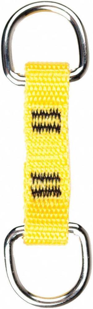 Dbi-sala Dual D-Ring, Yellow S Yellow  Nylon  1500001