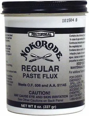 Nokorode Soldering Flux, Lead Free, 8 oz.  Petrolatum Includes Brush 14020