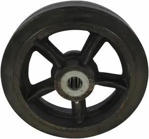 DAYTON MH2LRL401G Wheel,10in X 2.5in Mold-on Rubber