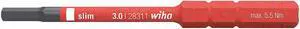 Wiha Tools 4.0mm Hex Insulated Screwdriver Blade, 5/32" Hex Black Oxide   28336