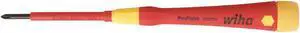 Wiha Tools Steel Insulated Screwdriver with 1-9/16" Shank and #00 Standard Tip