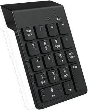 axGear Wireless Numeric Keypad Cordless Number Keyboard Pad 18 Keys 2.4G