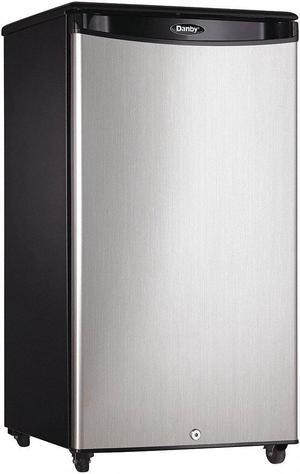 Danby DAR033A1BSLDBO 3.3 cu. ft. Outdoor Fridge in Stainless Steel