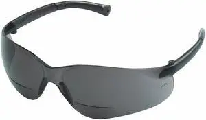 Mcr Safety Bifocal Safety Read Glasses,+1.50,Gray  BKH15G