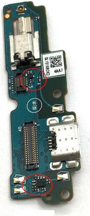 Dock Connector Board USB Charging Charge Port Flex Cable compatible For Asus Zenfone 4 Max Pro 5.5 ZC554KL