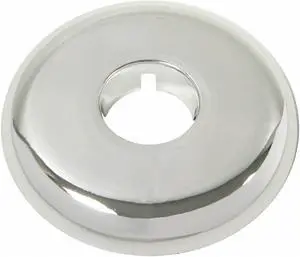 Plastic Escutcheon Ring Split, 1/2" x 3/4", Pk12 KISSLER & CO 42-9005