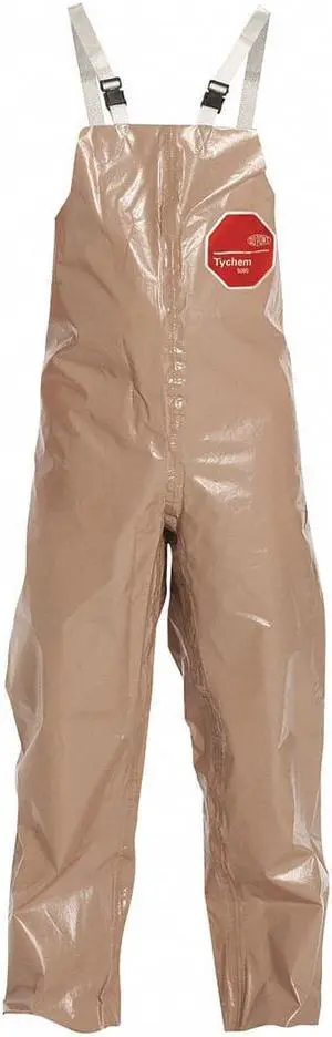 Unisex Bib Overall, Lining Material: Non-Woven Polypropylene, Inseam: 30", Tan