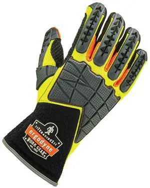 925F(x) M Lime Standard Dorsal Impact-Reducing Gloves