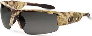DAGR Polarized Smoke Lens Kryptek Highlander Safety Glasses