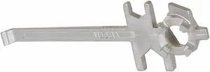 Vestil Drum Bung Wrench,Stainless Steel,12"L  BNW-SS-W