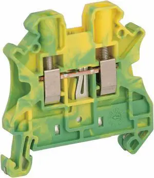 SCHNEIDER ELECTRIC NSYTRV42PE Trnnl Blk,Screw Clmp Tech Grndg Blk