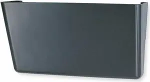 OFFICEMATE 21432 Wall Pocket, Letter, 7Hx13W, Black
